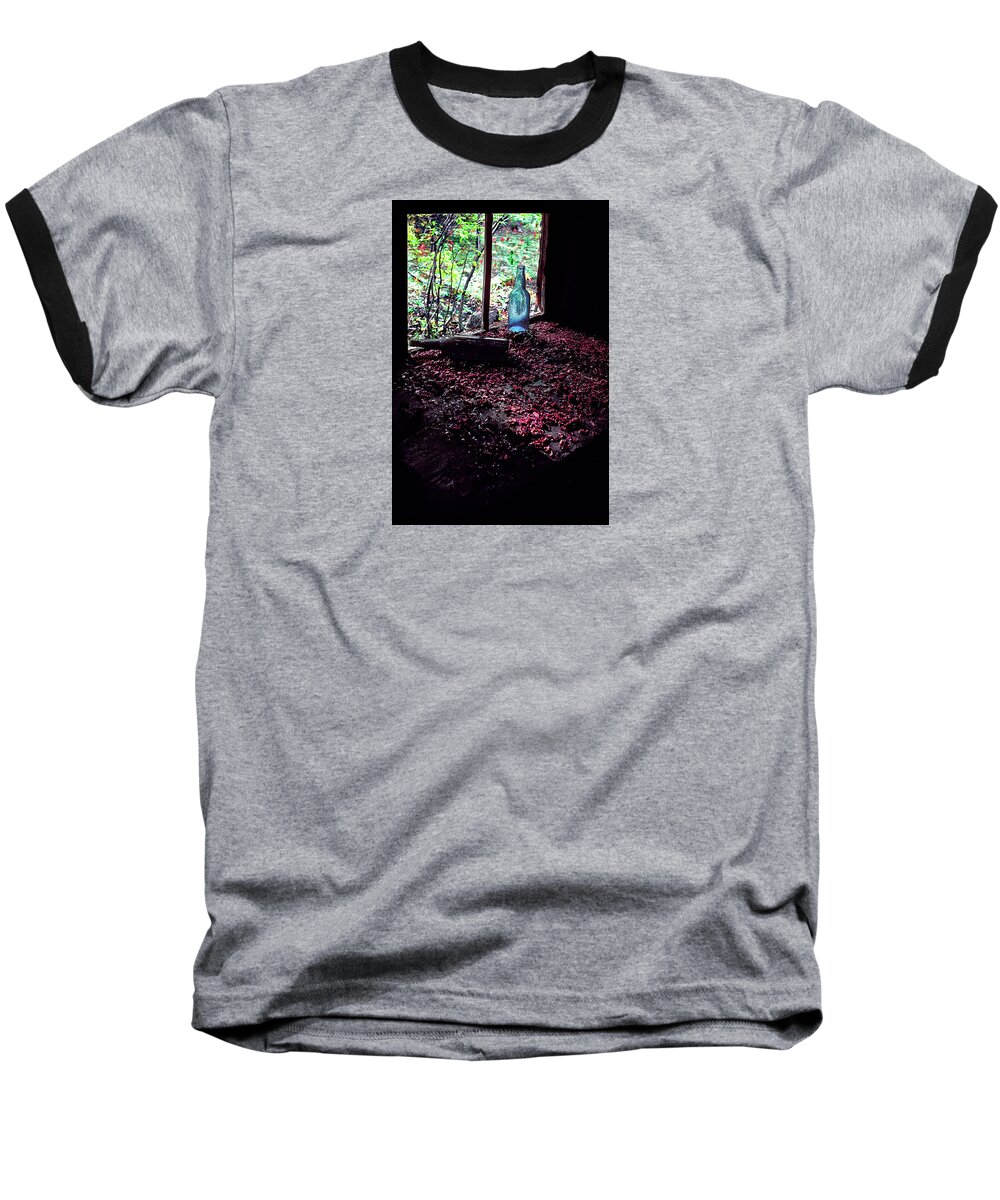 The Walkers Baseball T-Shirt featuring the photograph Let Us Do Brunch by The Walkers