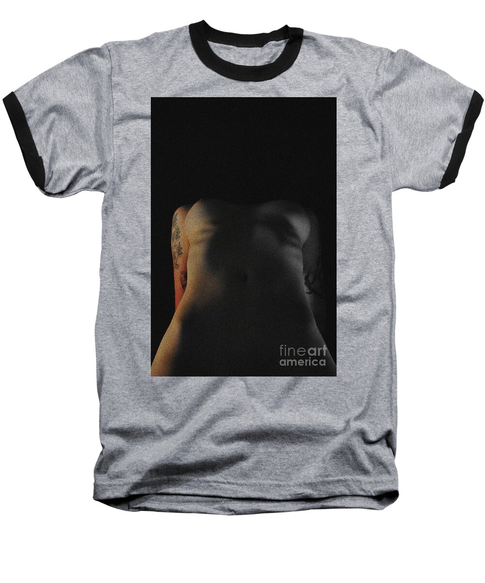 Artistic Photographs Baseball T-Shirt featuring the photograph Life and Death by Robert WK Clark