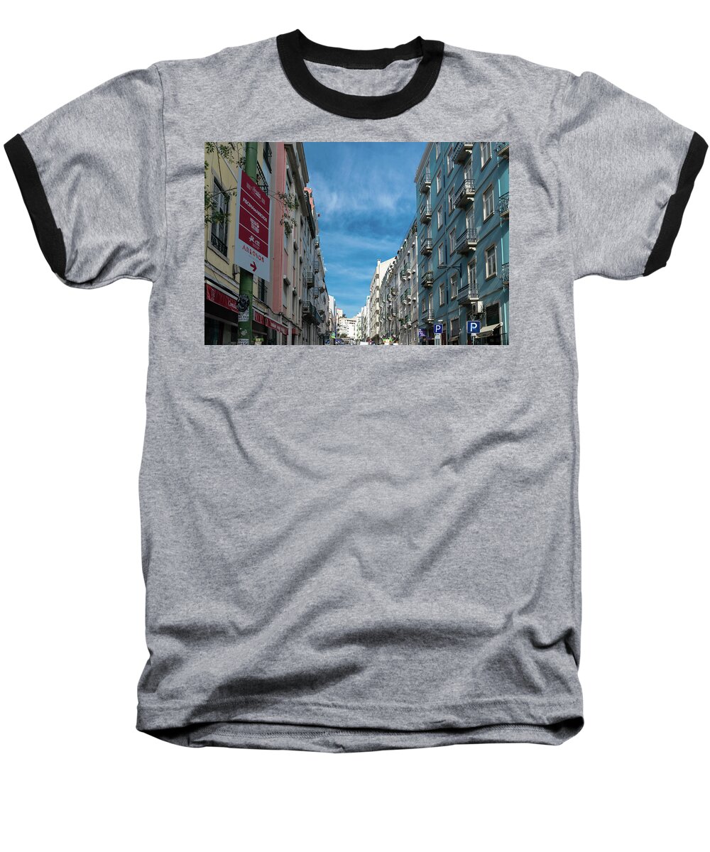 Lisbon Baseball T-Shirt featuring the photograph Lisbon 100 by Steven Richman