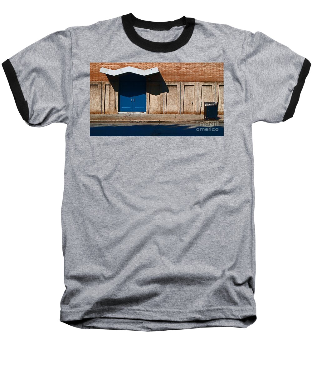 Architecture Baseball T-Shirt featuring the photograph Louisville Wave by George D Gordon III