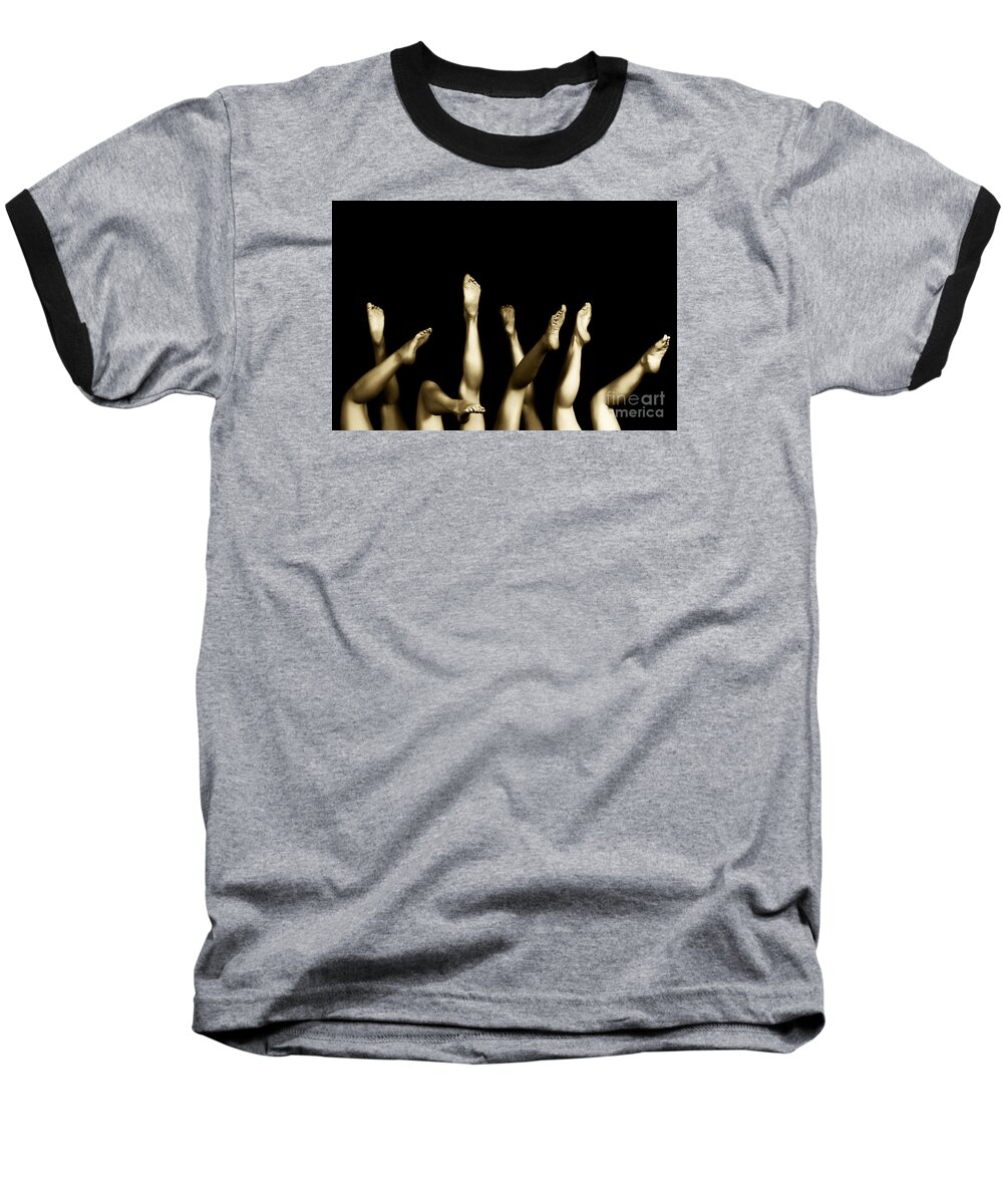 Artistic Baseball T-Shirt featuring the photograph Maiden sprouts by Robert WK Clark