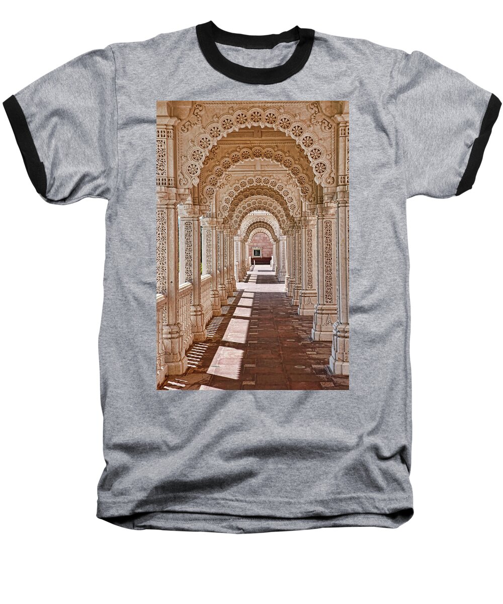 Religion Baseball T-Shirt featuring the photograph Mandir # 5 by Allen Beatty