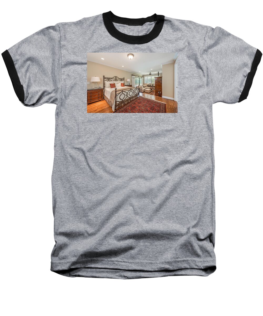  Baseball T-Shirt featuring the photograph Master Suite by Jody Lane