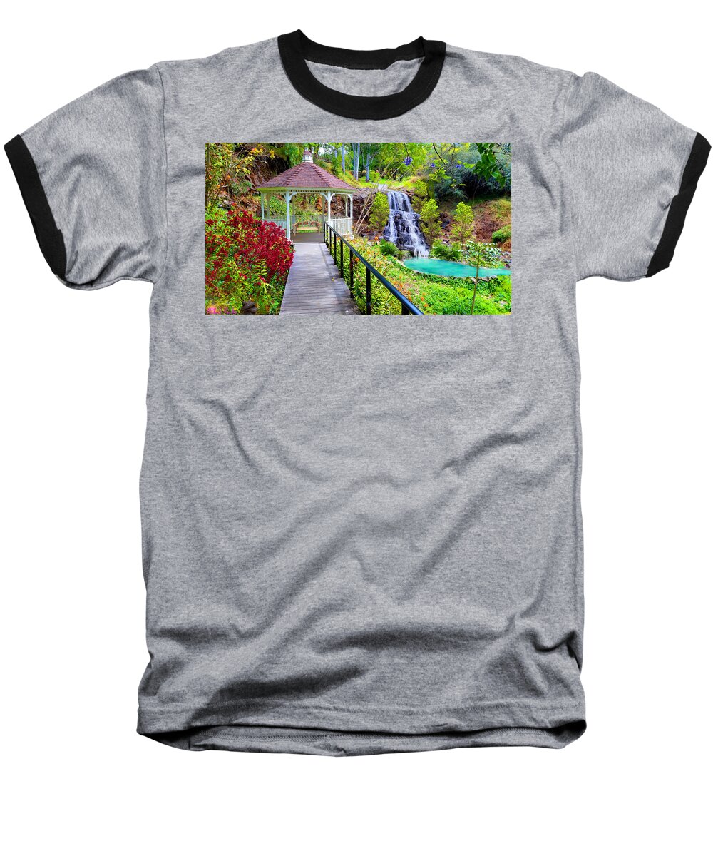 Hawaii Baseball T-Shirt featuring the photograph Maui Botanical Garden by Michael Rucker