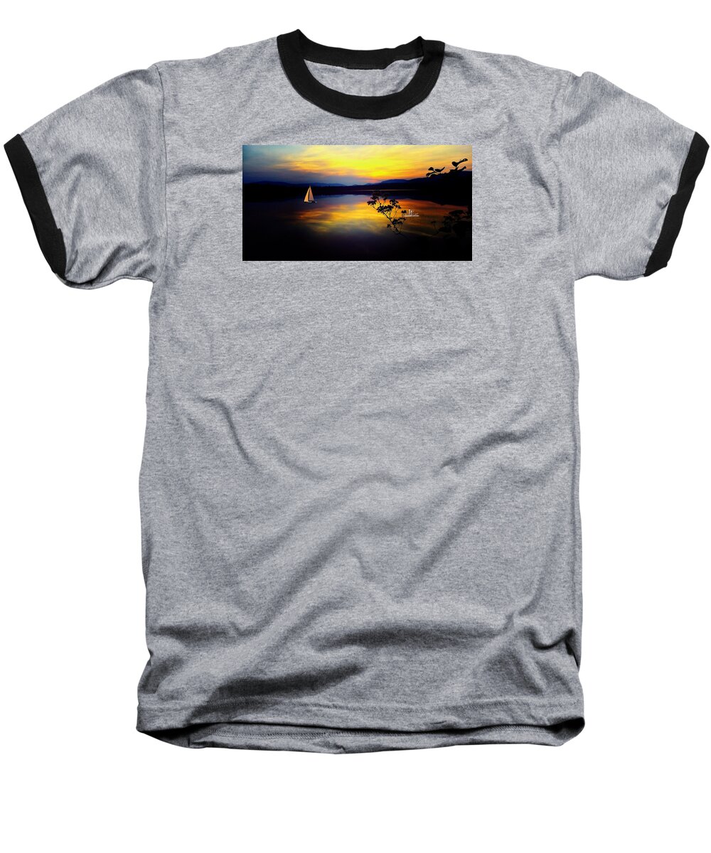 Mellow Moments In New England Baseball T-Shirt featuring the photograph Mellow Moments in New England by Mike Breau