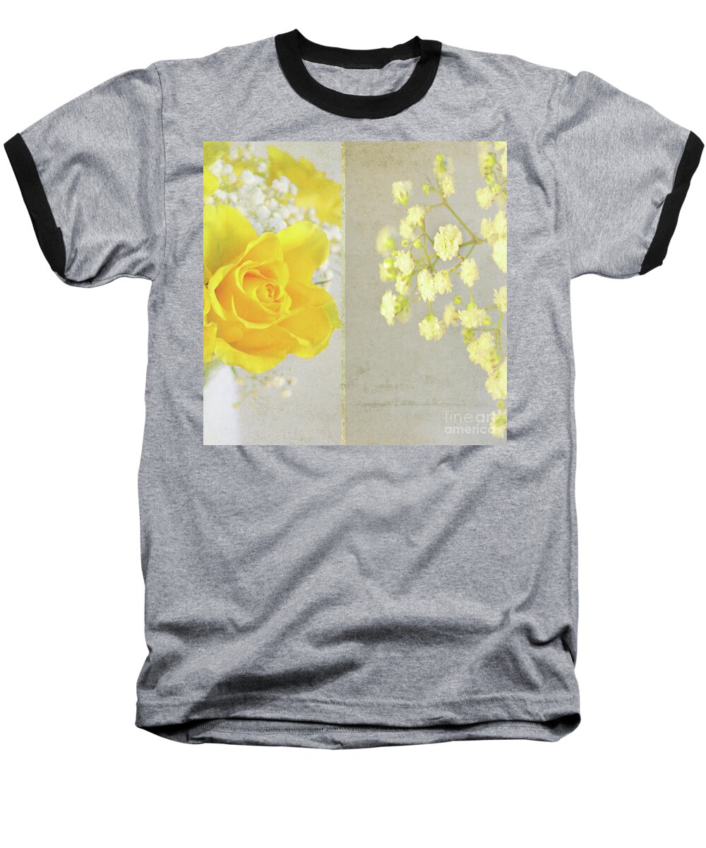 Yellow Baseball T-Shirt featuring the photograph Mellow Yellow by Lyn Randle