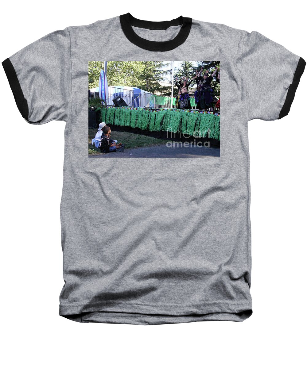 Children Baseball T-Shirt featuring the photograph Mesmerized by those Bellies by Cynthia Marcopulos