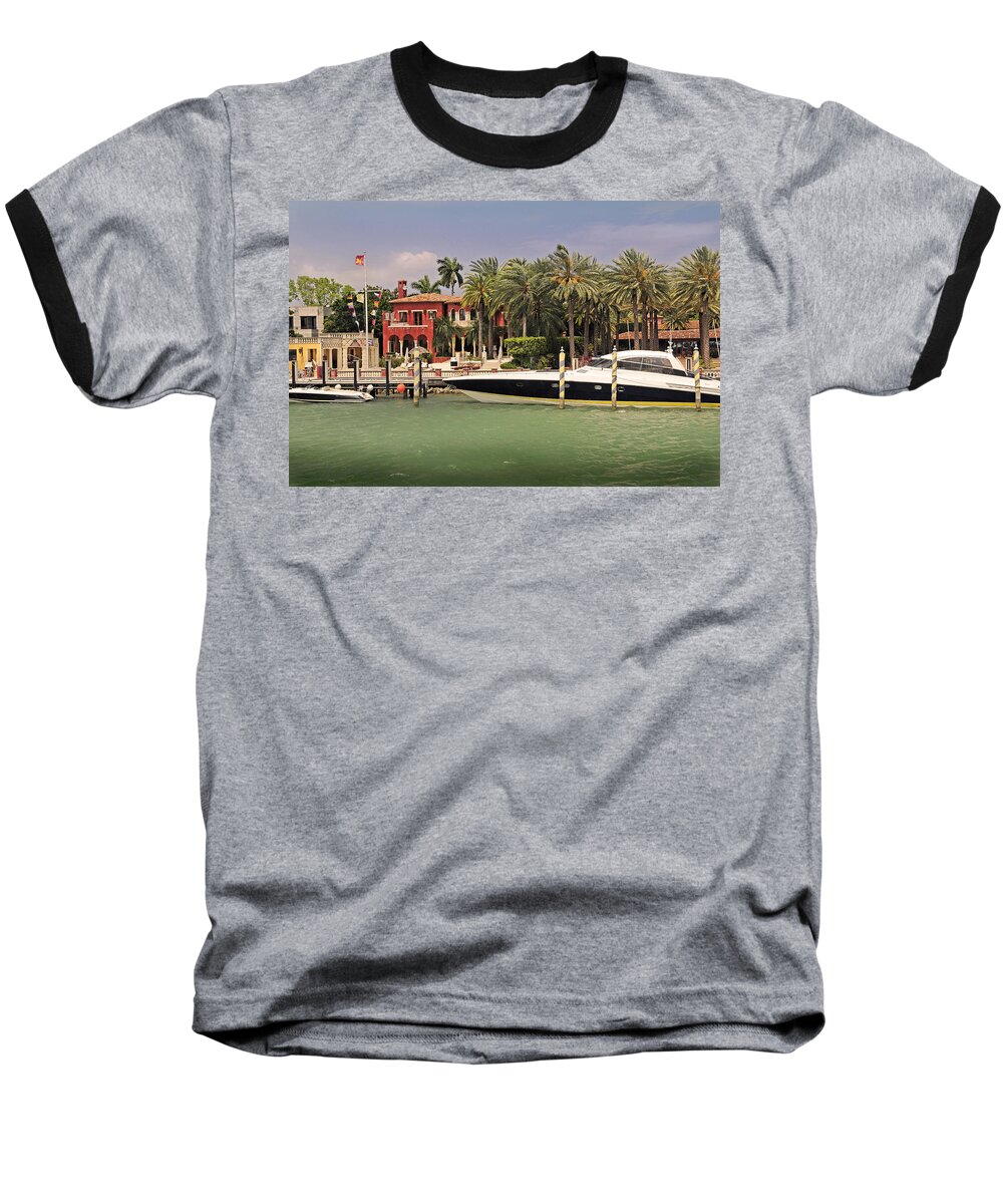 Miami Baseball T-Shirt featuring the photograph Miami Style by Steven Sparks