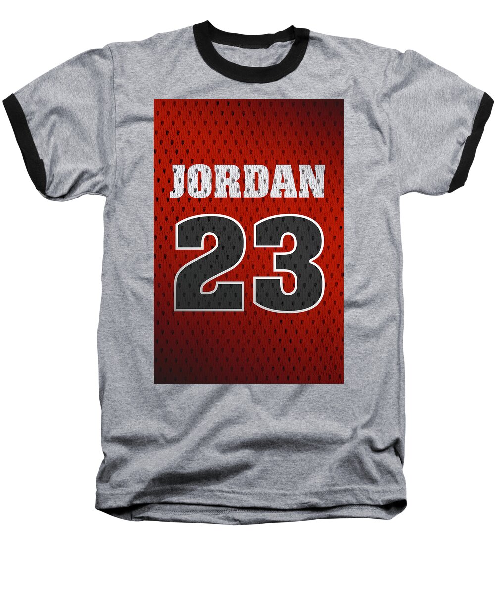 Michael Jordan Chicago Bulls Retro Vintage Jersey Closeup Graphic Design  Ringer T-Shirt by Design Turnpike - Instaprints