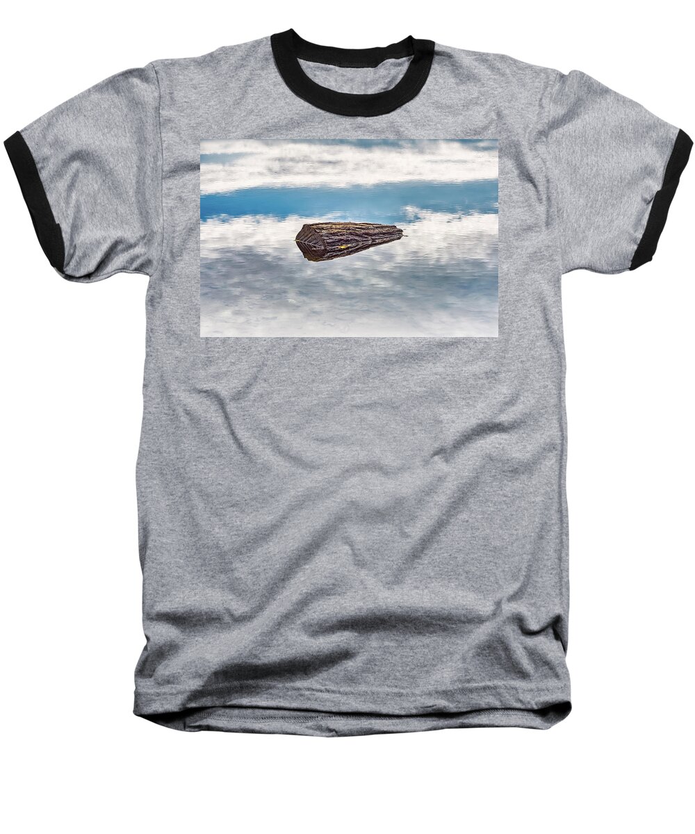 Reflection Baseball T-Shirt featuring the photograph Mirrored by Scott Norris