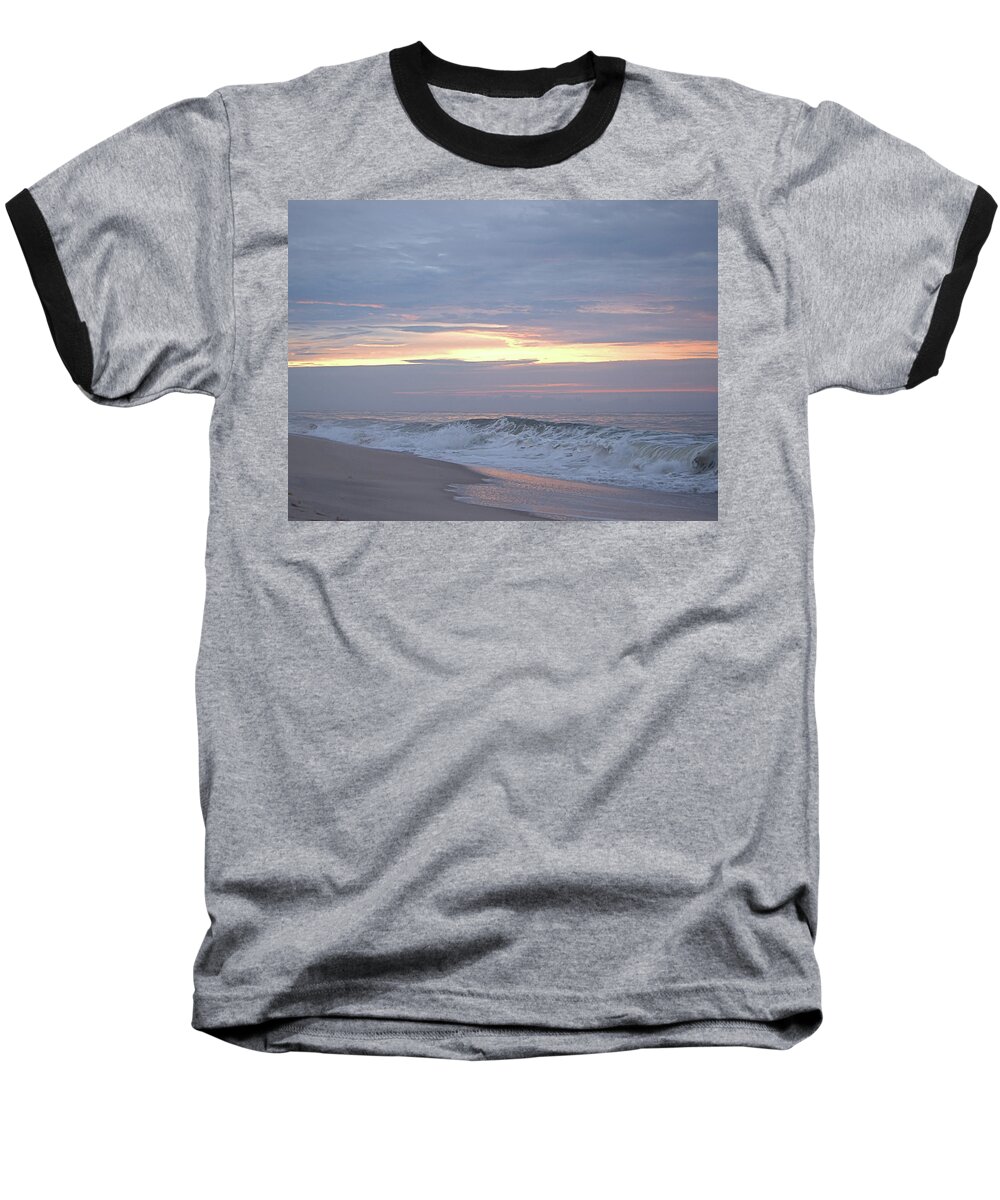 Seas Baseball T-Shirt featuring the photograph Morning Clouds I I I by Newwwman