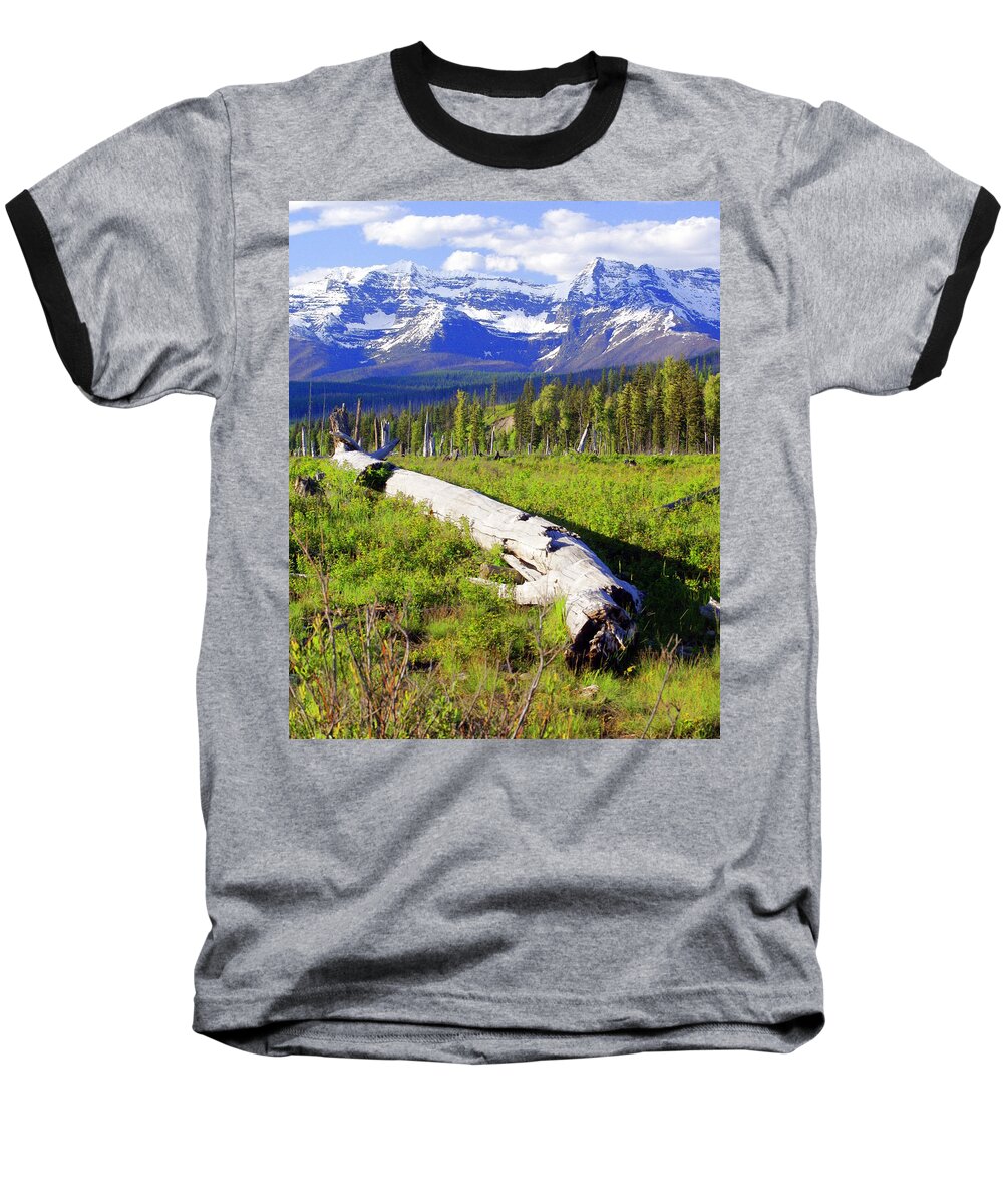 Mountain Baseball T-Shirt featuring the photograph Mountain Splendor by Marty Koch