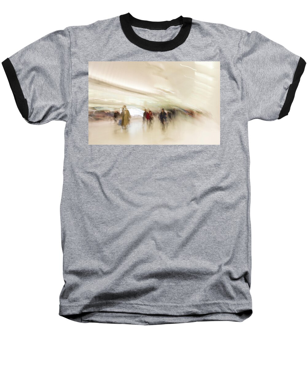 People Baseball T-Shirt featuring the photograph Multitudes by Alex Lapidus