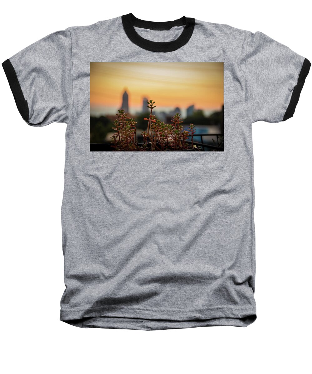 Nature Baseball T-Shirt featuring the photograph Nature in the City by Kenny Thomas