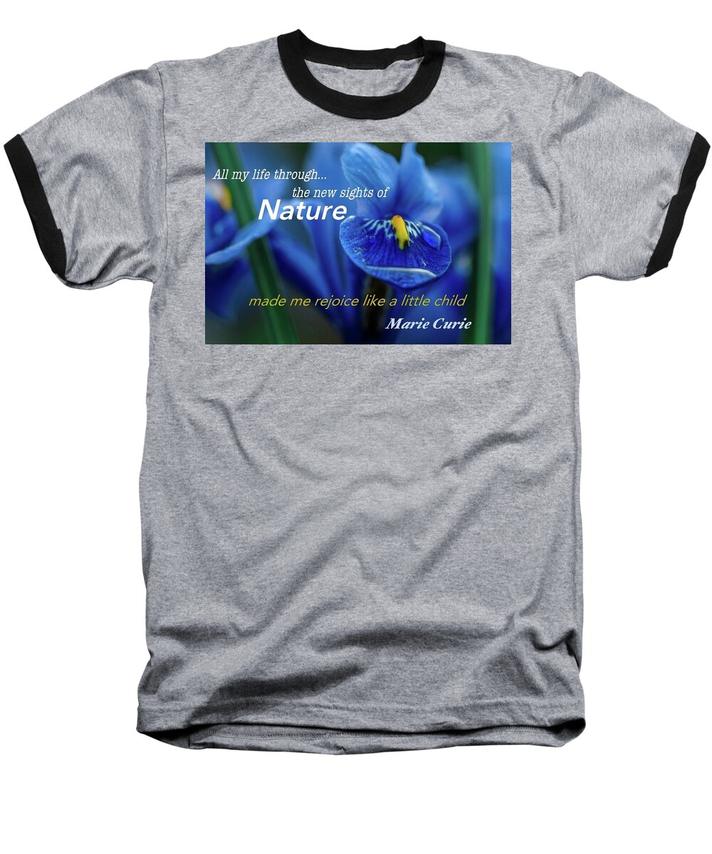  Baseball T-Shirt featuring the photograph Nature208 by David Norman