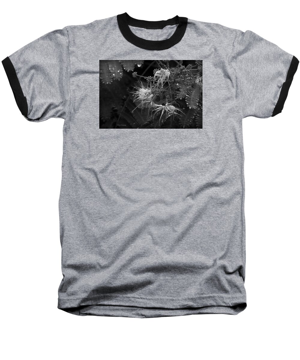 Natural Baseball T-Shirt featuring the photograph Nature's Decor by Jeanette C Landstrom