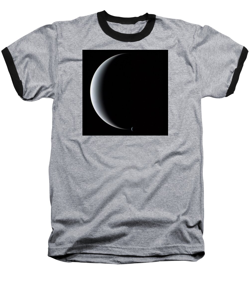 Neptune Baseball T-Shirt featuring the photograph Neptune and Triton by Eric Glaser