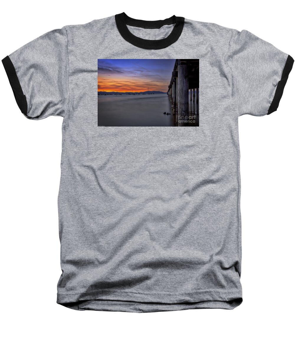 Timber Cove Baseball T-Shirt featuring the photograph Next To Nothing by Mitch Shindelbower