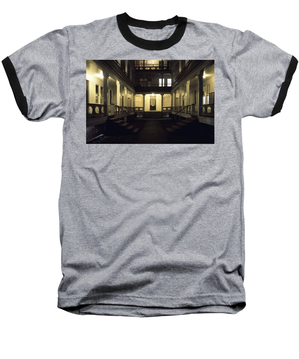 Nightscape Baseball T-Shirt featuring the photograph Nightscape 4 by Lee Santa
