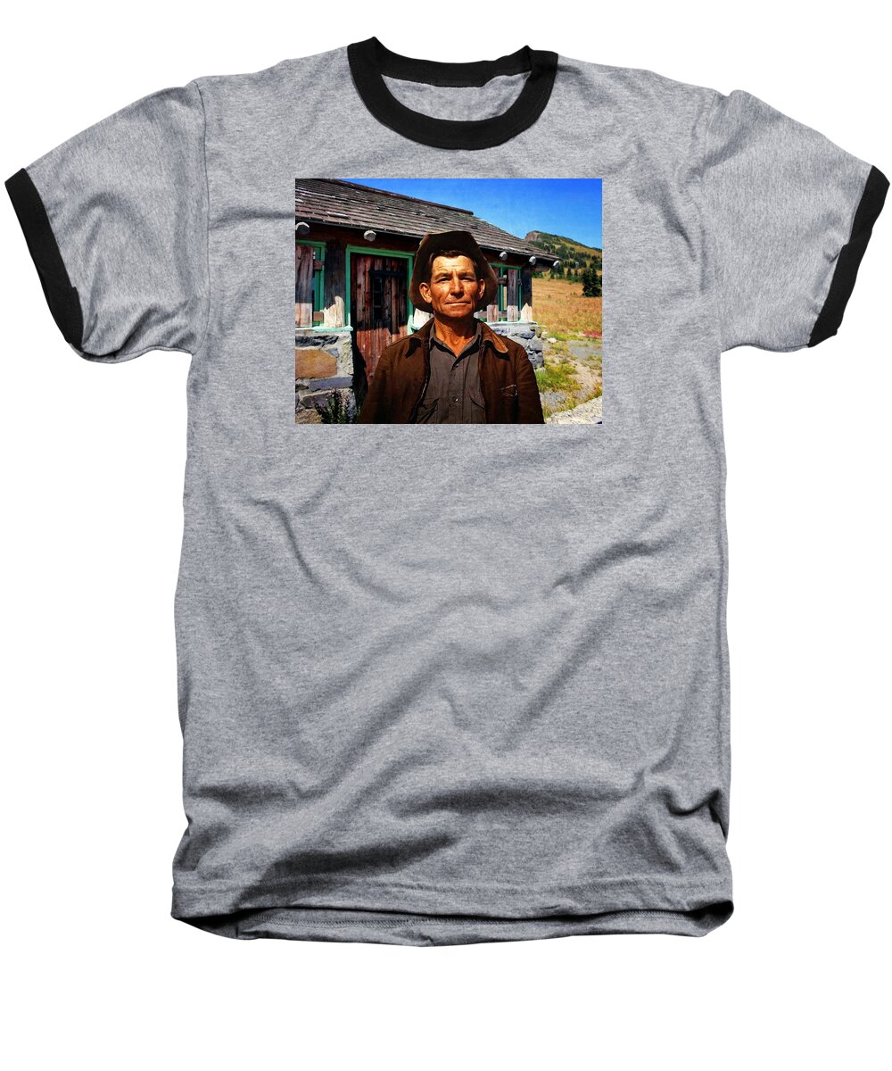 Jim Norris Baseball T-Shirt featuring the photograph Norris' New Digs by Timothy Bulone