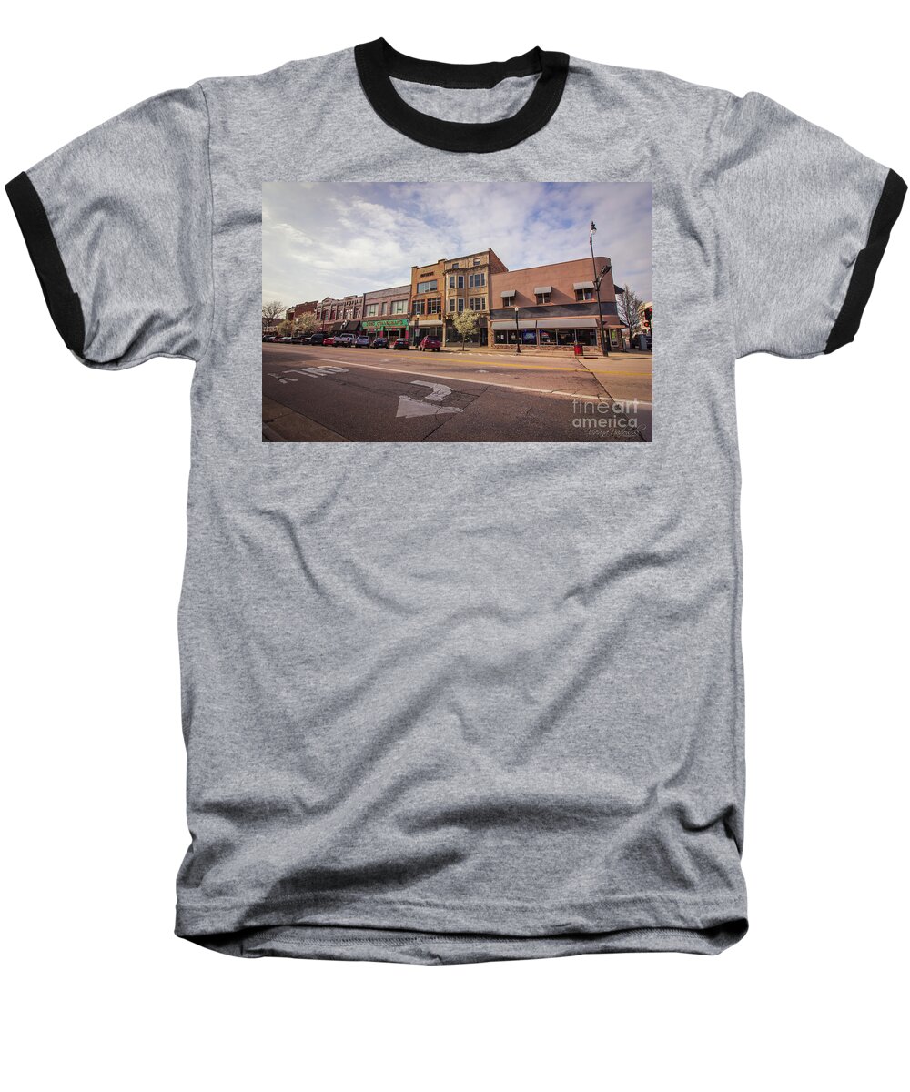Art Baseball T-Shirt featuring the photograph North Grand by Viviana Nadowski