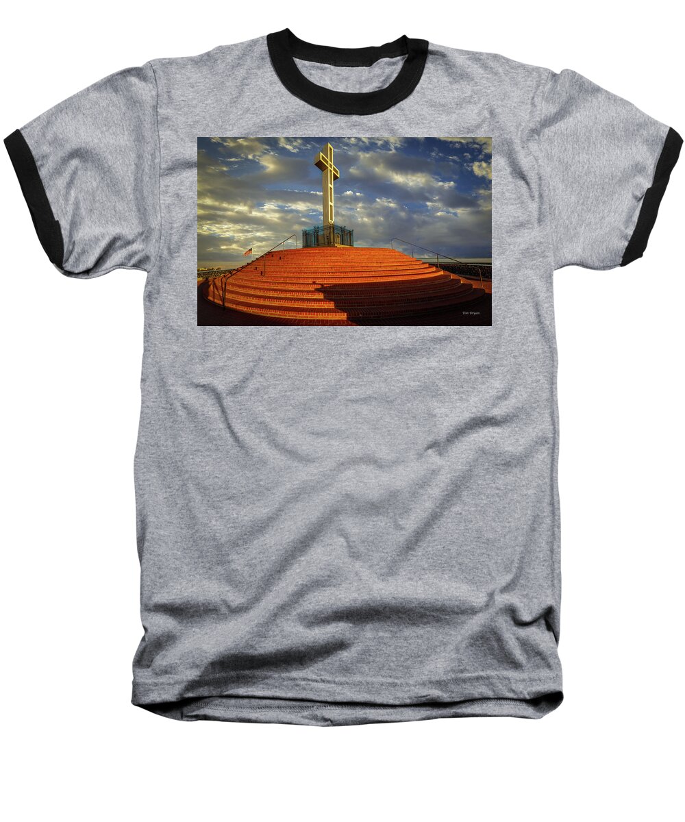 La Jolla Baseball T-Shirt featuring the photograph Not Forgotten by Tim Bryan