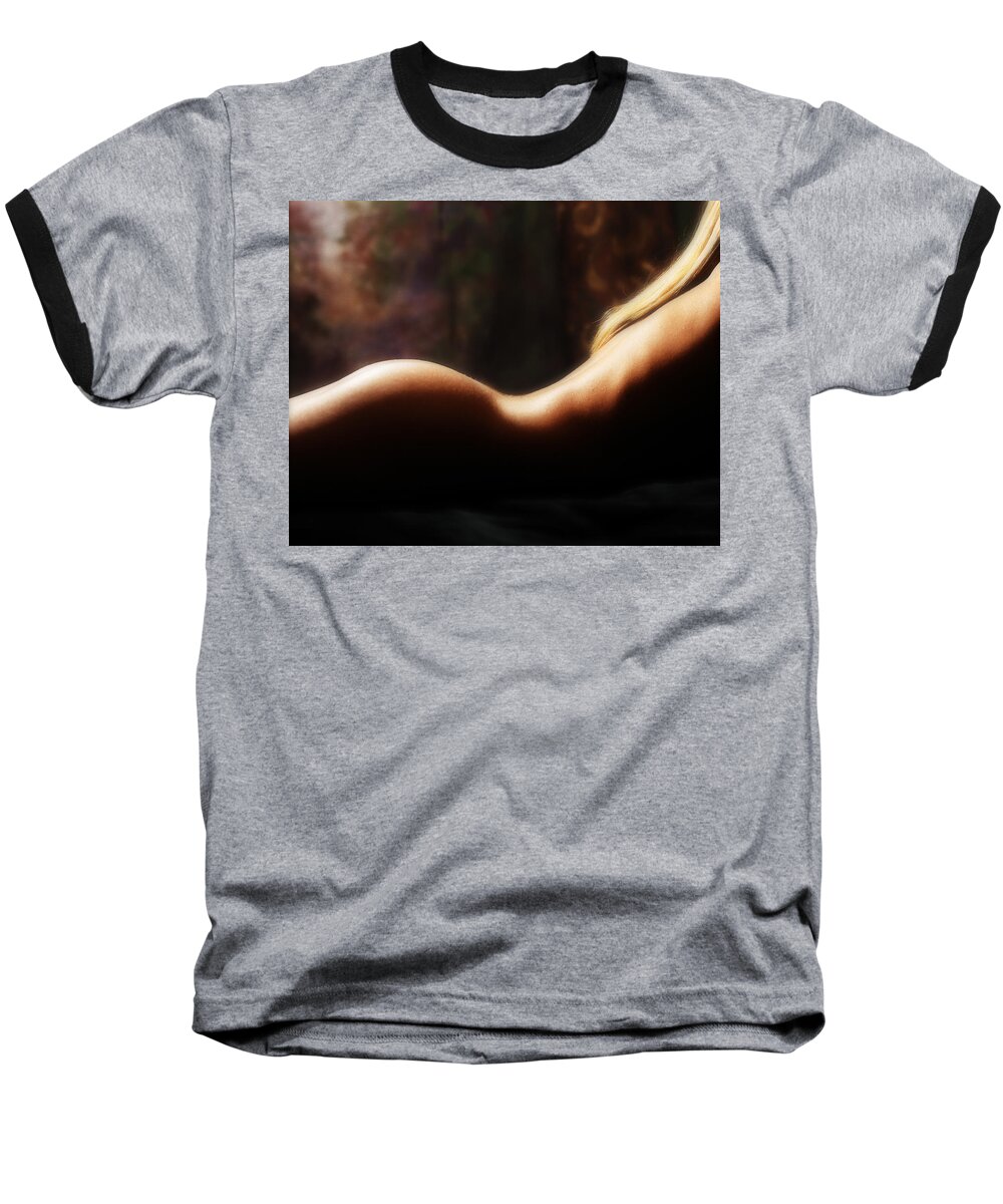 Nude Baseball T-Shirt featuring the photograph Nude 2 by Anthony Jones
