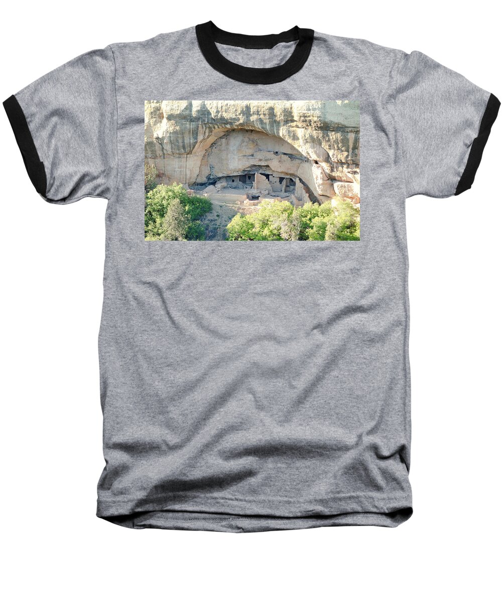 Oak Tree House Baseball T-Shirt featuring the photograph Oak Tree House Study 1 by Robert Meyers-Lussier