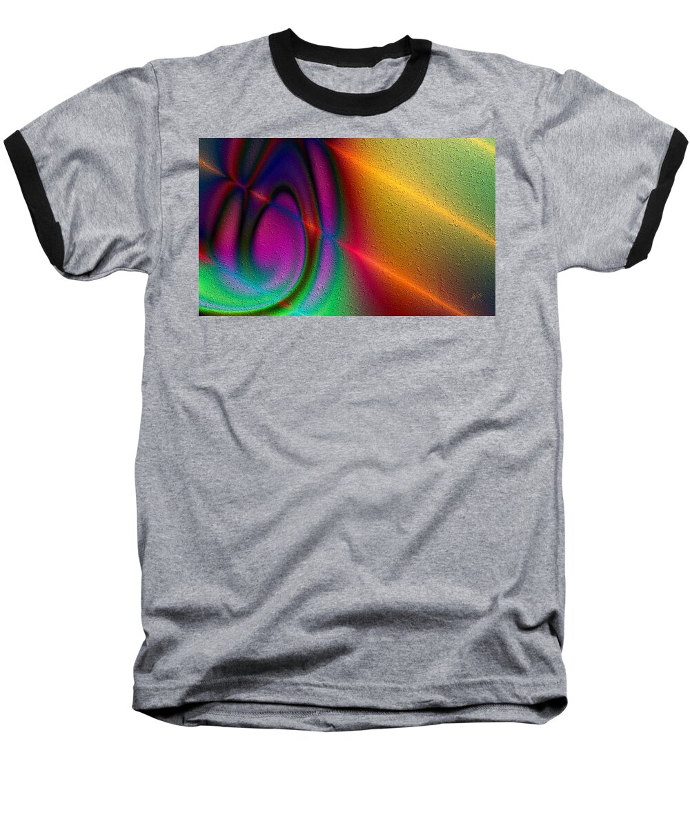 Ojos Dulces Baseball T-Shirt featuring the digital art Ojos Dulces by Kiki Art