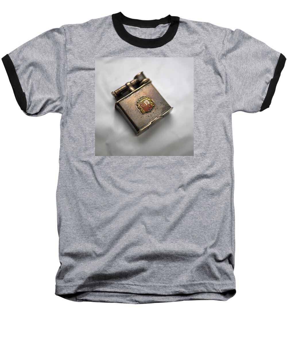 Lighter Baseball T-Shirt featuring the photograph Old Lighter by Antonio Ballesteros