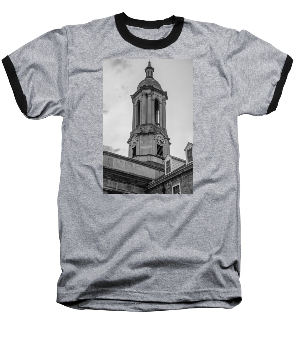 Penn State Baseball T-Shirt featuring the photograph Old Main Tower Penn State by John McGraw