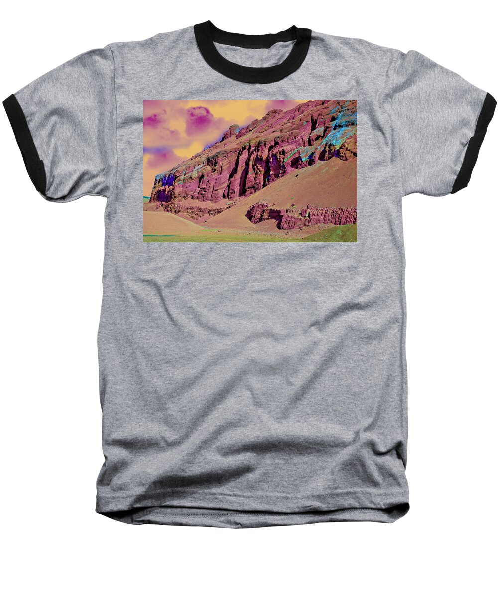 Spain Baseball T-Shirt featuring the photograph Once Upon A Time In Lanzarote by Jean-luc Bohin
