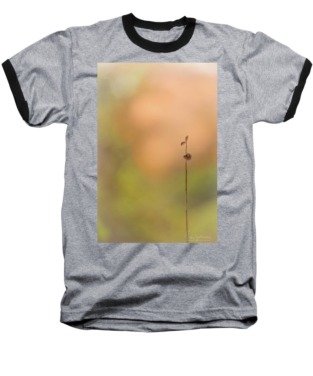 Landscape Baseball T-Shirt featuring the photograph oNe by Gene Garnace