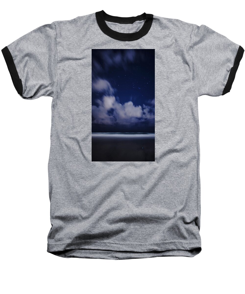 Orion Baseball T-Shirt featuring the photograph Orion Beach by Lawrence S Richardson Jr