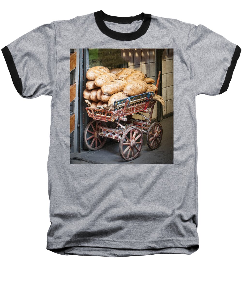 Our Daily Bread Baseball T-Shirt featuring the photograph Our Daily Bread by Phyllis Taylor