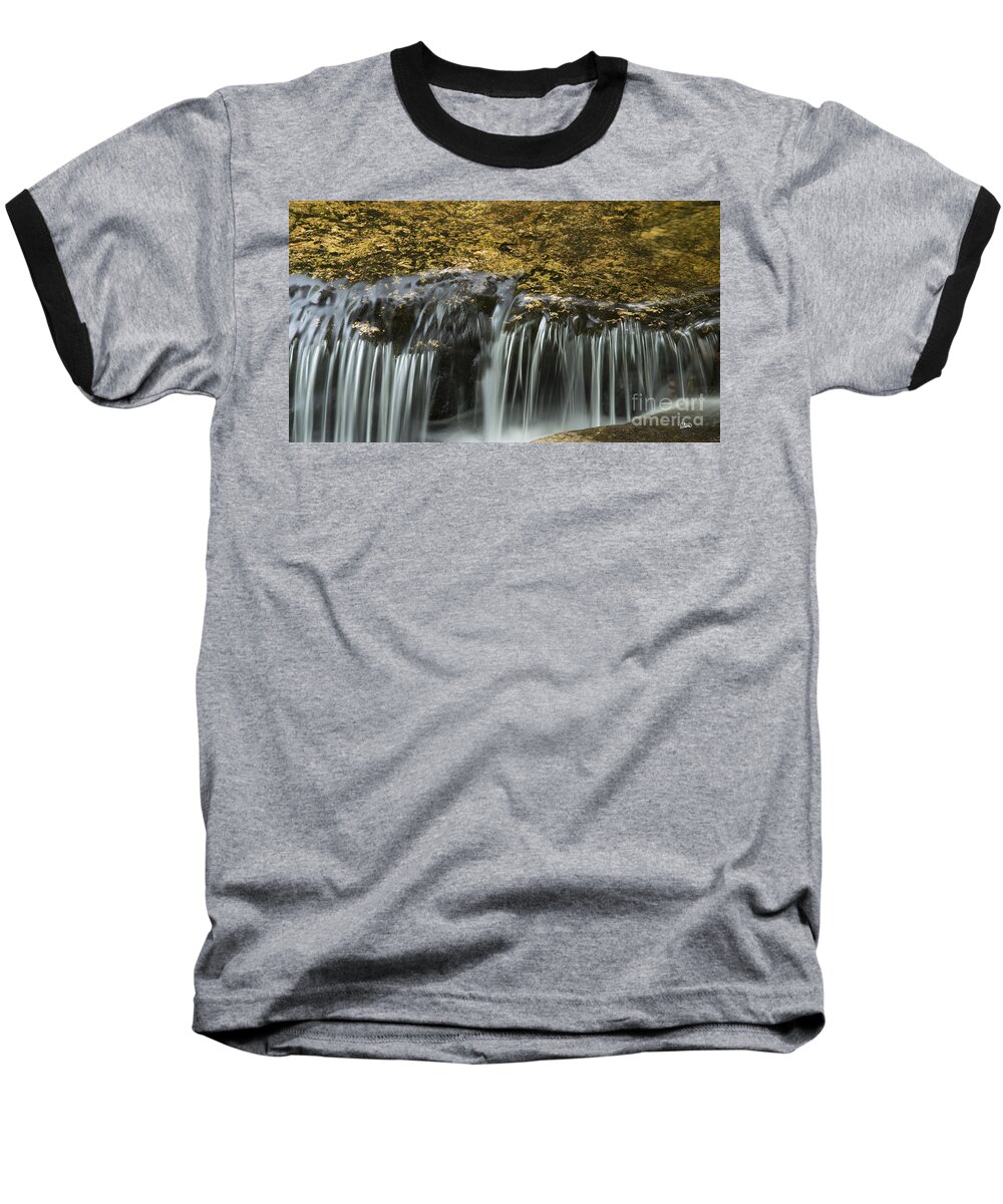 Rock Baseball T-Shirt featuring the photograph Over the Edge by Alana Ranney