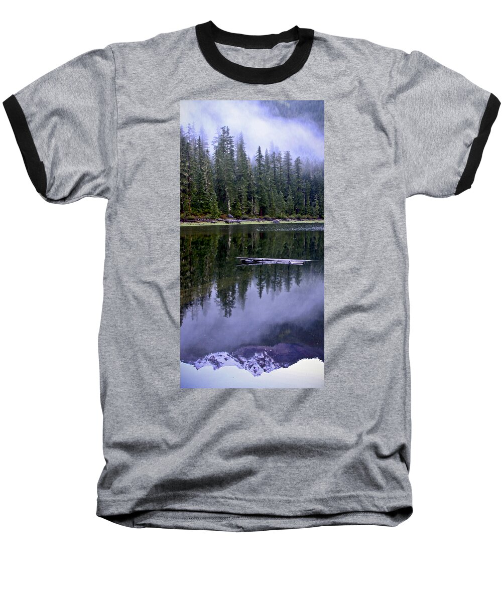 Pamelia Lake Baseball T-Shirt featuring the photograph Pamelia Lake Reflection by Albert Seger
