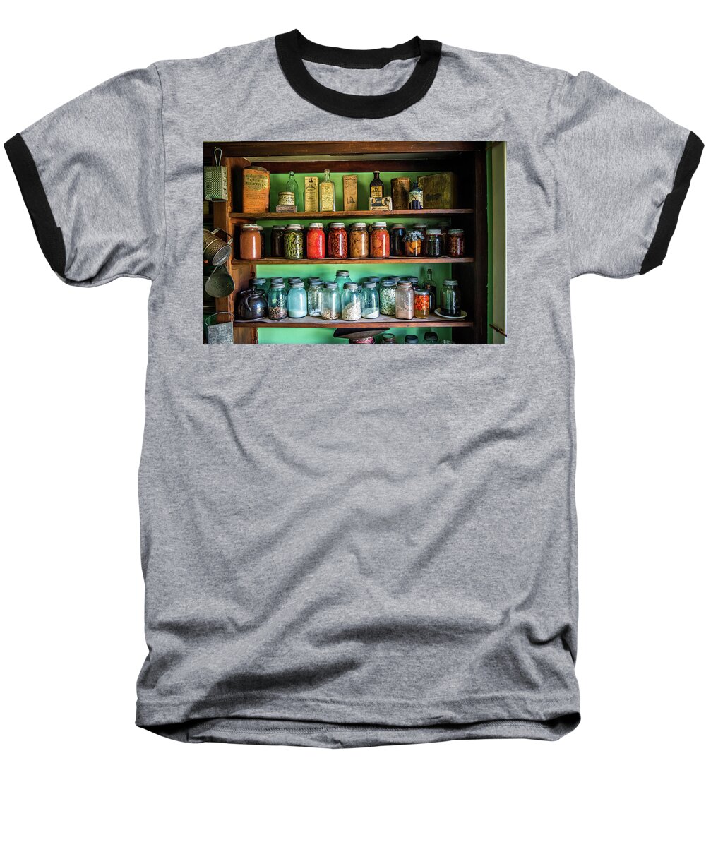 Pantry Baseball T-Shirt featuring the photograph Pantry by Paul Freidlund