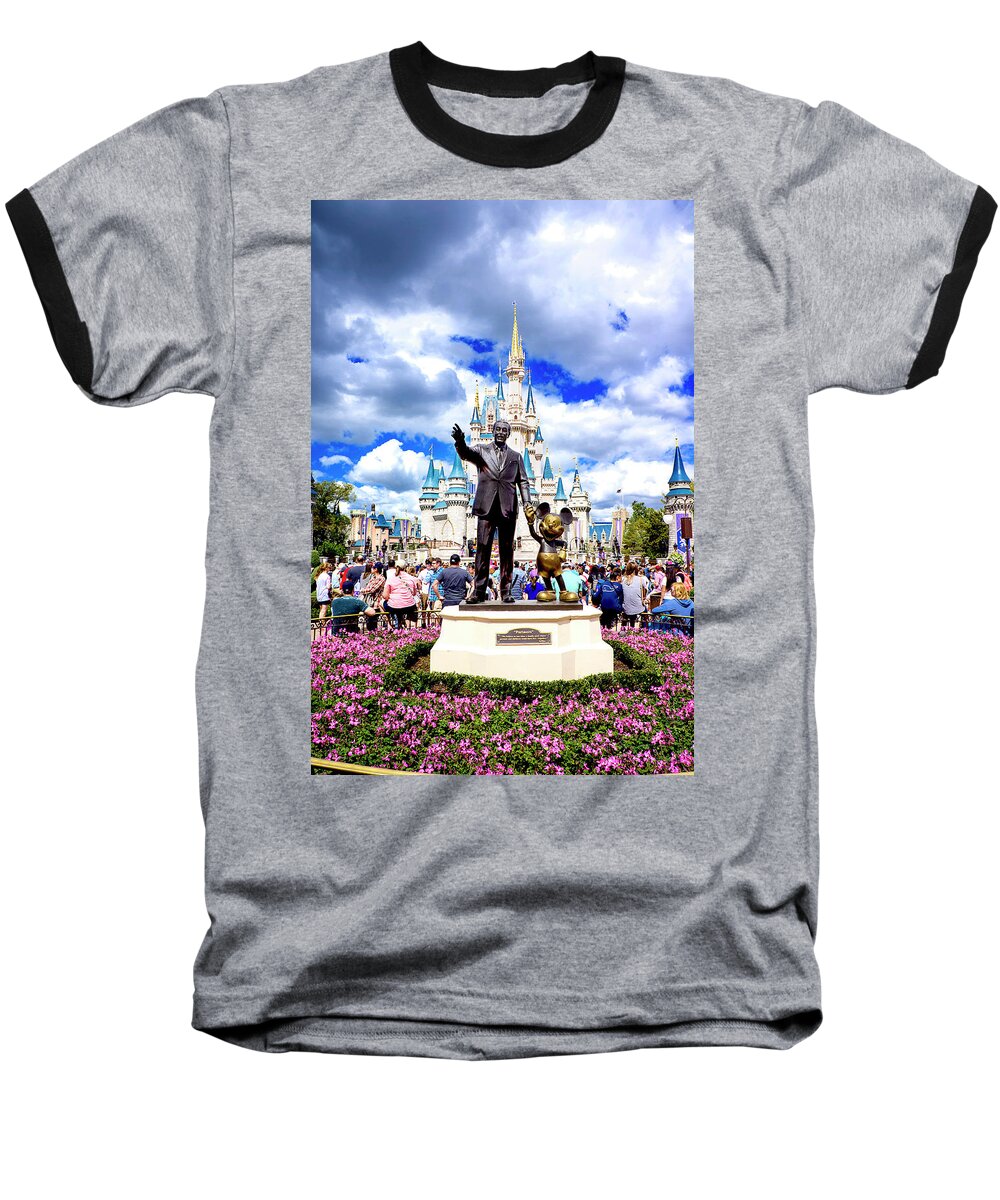 Animal Kingdom Baseball T-Shirt featuring the photograph Partners Two by Greg Fortier