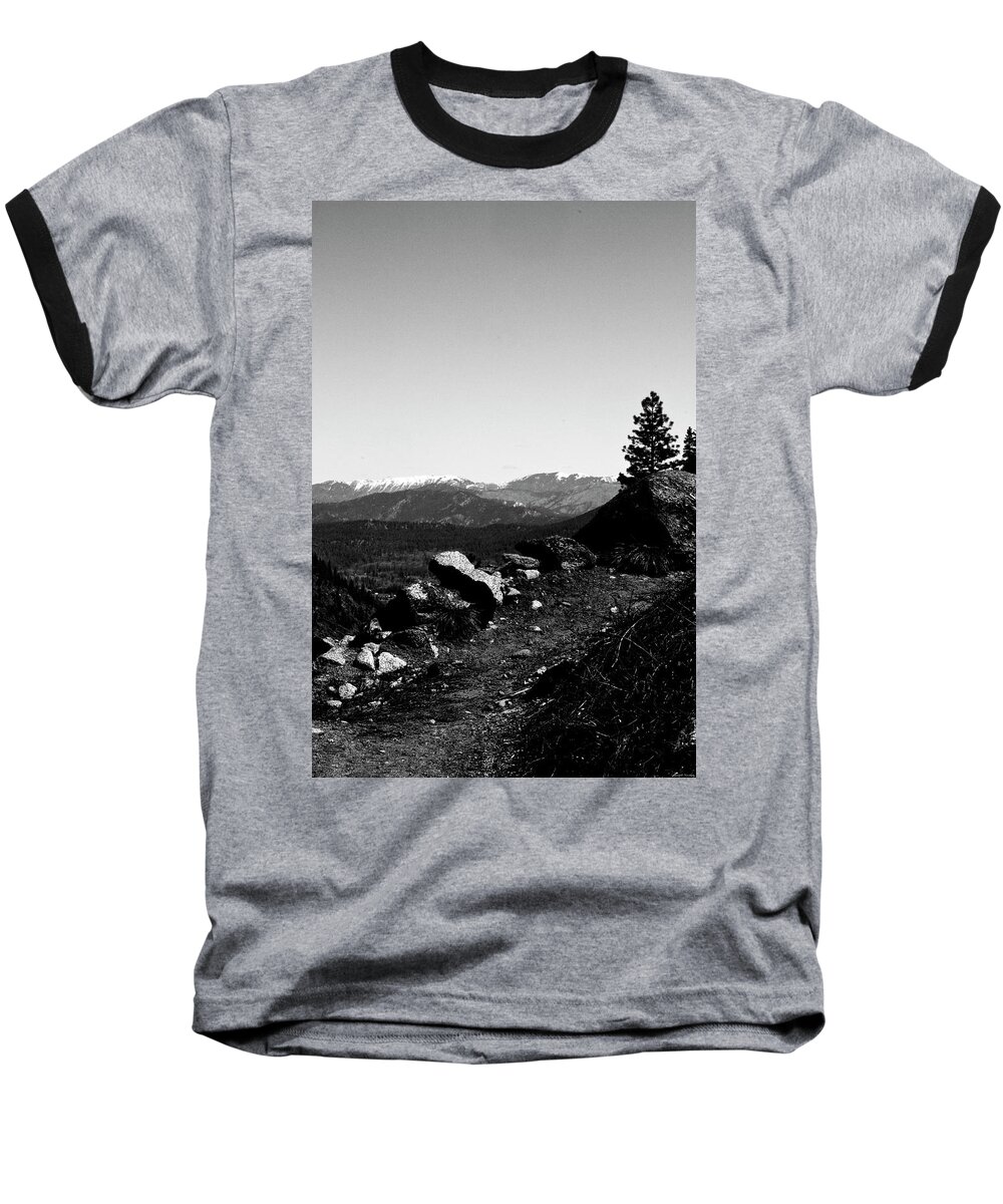 Ansel Adams Baseball T-Shirt featuring the photograph Path To Heaven by Joseph Noonan