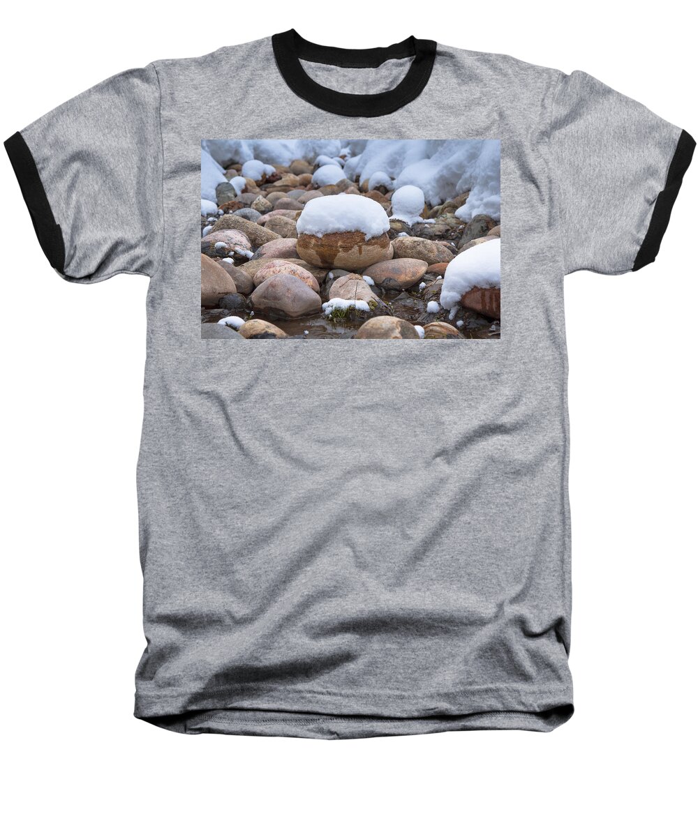 Mountains Baseball T-Shirt featuring the photograph Pebble Creek by Sean Allen