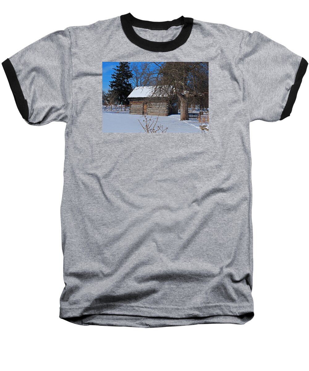 Peter Navarre Baseball T-Shirt featuring the photograph Peter Navarre Cabin II by Michiale Schneider