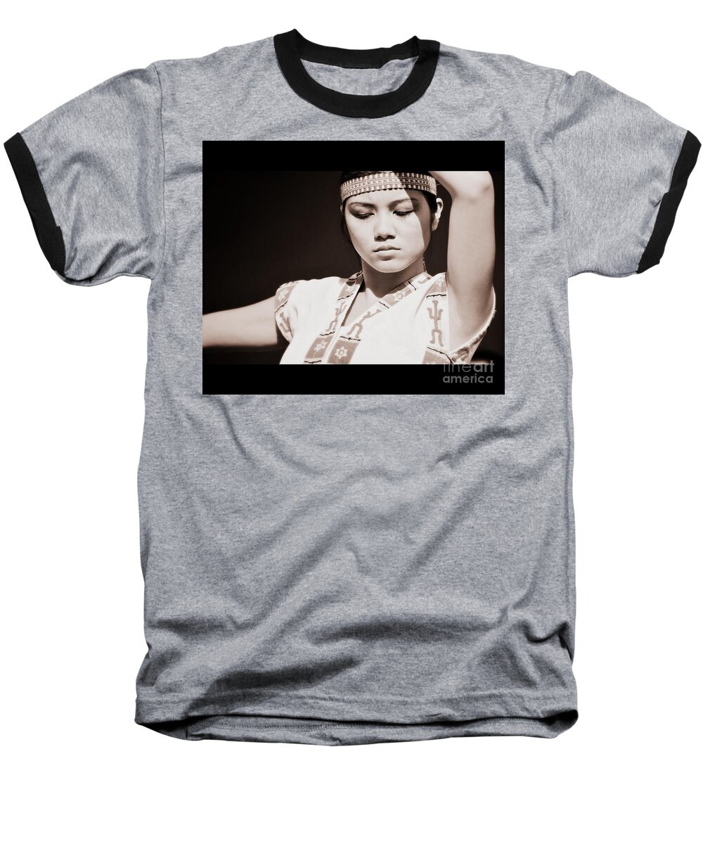 Philippine Baseball T-Shirt featuring the photograph Philippino Dancer by Chris Dutton