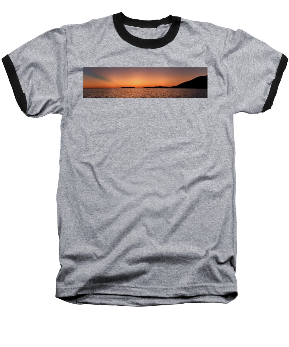 Panorama Baseball T-Shirt featuring the photograph Pic Horizons by Doug Gibbons