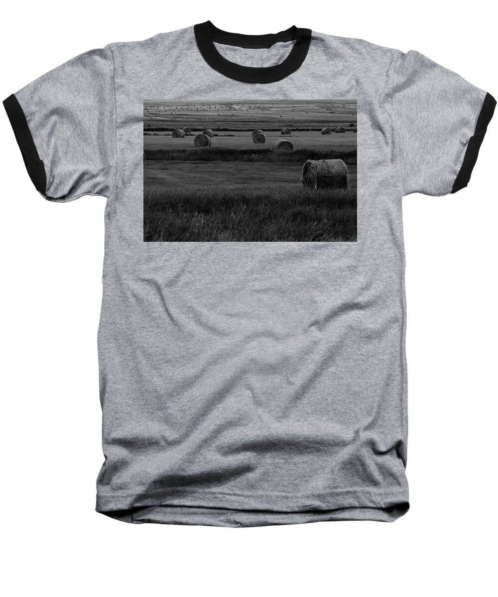 Hay Baseball T-Shirt featuring the photograph Pieces Of Eight by Joseph Noonan