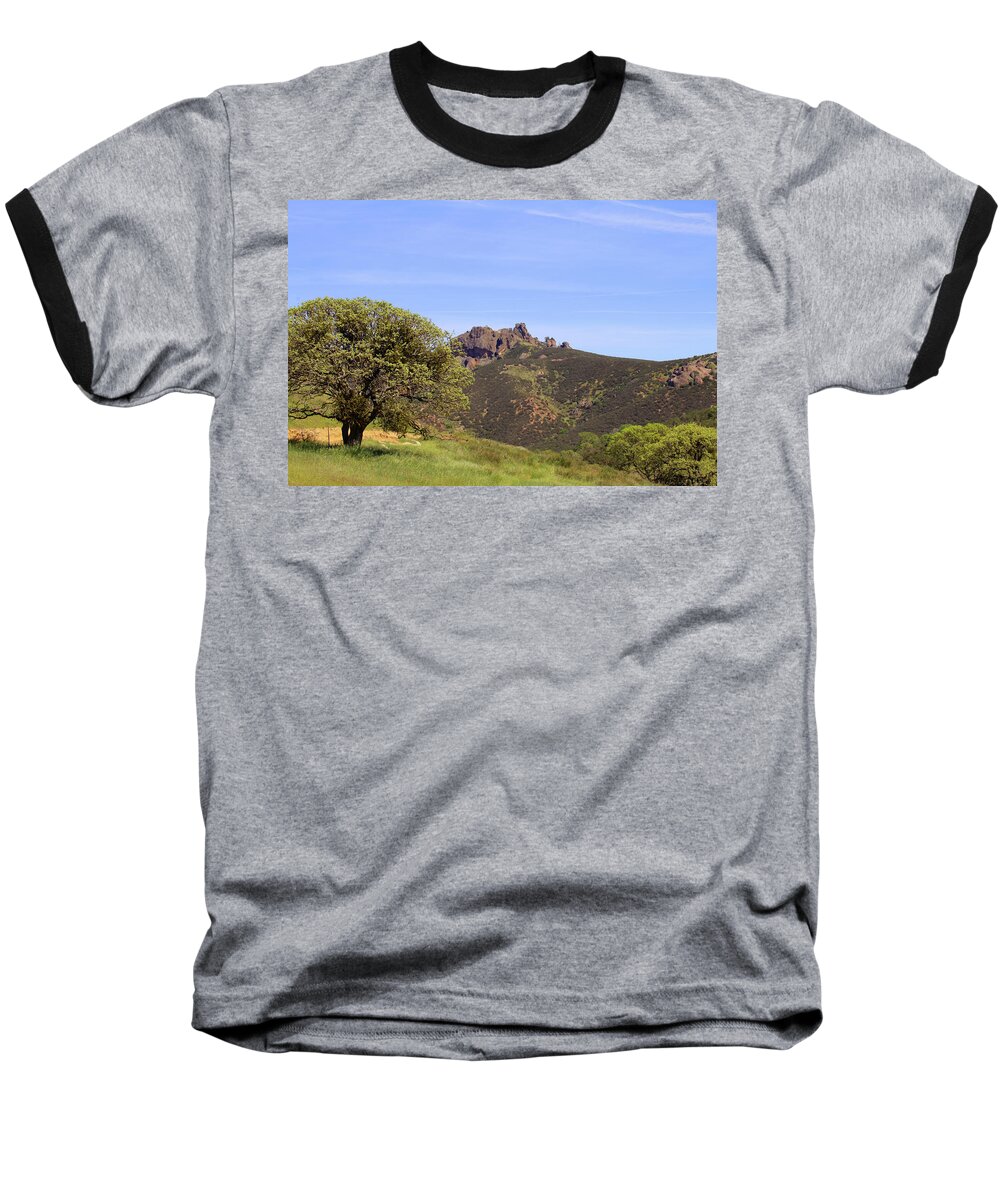Pinnacles National Park Baseball T-Shirt featuring the photograph Pinnacles Vista by Art Block Collections