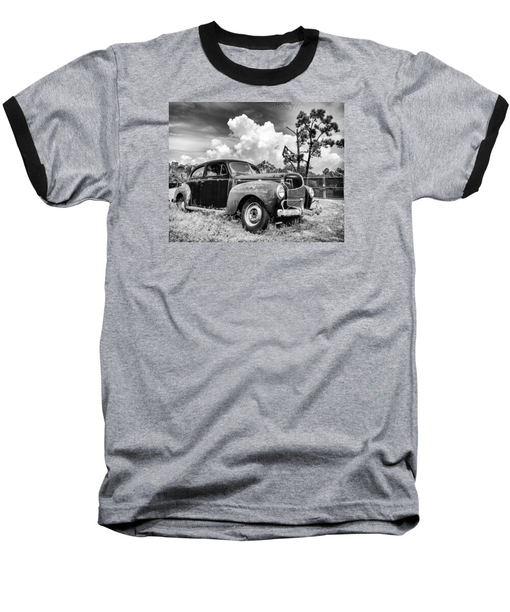Dodge Baseball T-Shirt featuring the photograph Pirate Dodge by Alan Raasch