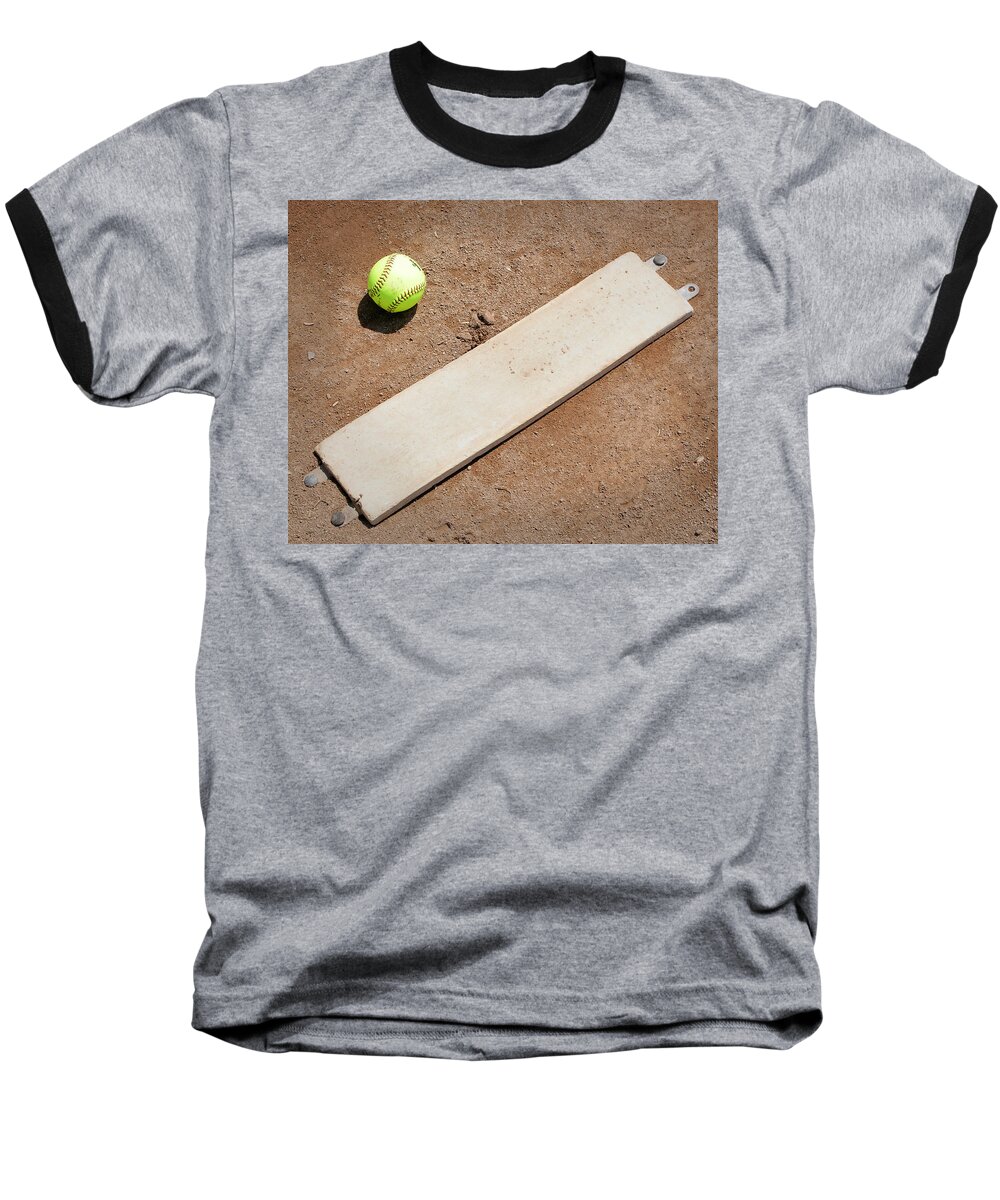 Softball Baseball T-Shirt featuring the photograph Pitchers Mound by Kelley King