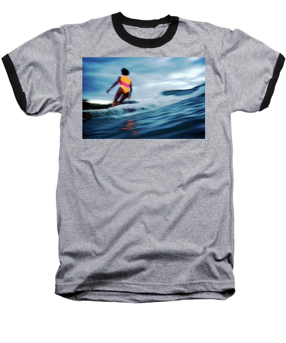 Surfing Baseball T-Shirt featuring the photograph Popsicle by Nik West