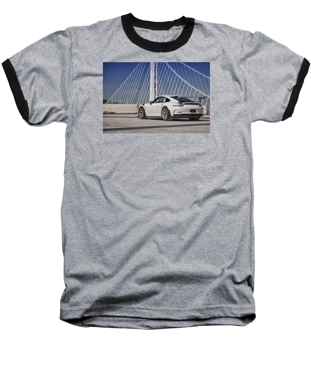 Cars Baseball T-Shirt featuring the photograph Porsche GT3RS by ItzKirb Photography